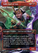 Loki, God of Lies (Borderless) (MSC-512) [Commander: Marvel Super Heroes]