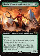 Nakia, Wakandan Operative (Extended Art) (MSC-384) [Commander: Marvel Super Heroes]