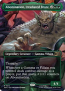 Abomination, Irradiated Brute (Borderless) (MSC-511) [Commander: Marvel Super Heroes]