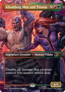 Absorbing Man and Titania (Borderless) (MSC-510) [Commander: Marvel Super Heroes] Foil