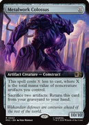 Metalwork Colossus (Extended Art) (MSC-442) [Commander: Marvel Super Heroes]