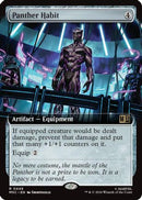 Panther Habit (Extended Art) (MSC-446) [Commander: Marvel Super Heroes]