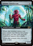 Solemn Simulacrum (Extended Art) (MSC-453) [Commander: Marvel Super Heroes]