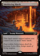 Smoldering Marsh (Extended Art) (MSC-493) [Commander: Marvel Super Heroes]