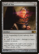 Staff of Nin (M13-217) [Magic 2013] Foil