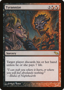 Tyrannize (SHM-201) [Shadowmoor] Foil