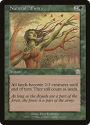 Natural Affinity (MMQ-260) [Mercadian Masques] Foil