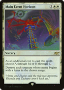 Main Event Horizon (Galaxy Foil) (UNF-305) [Unfinity] Foil