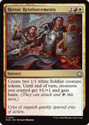 Heroic Reinforcements (FDN-241) [Foundations] Foil