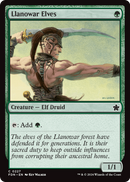 Llanowar Elves (FDN-227) [Foundations] Foil