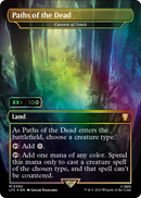 Paths of the Dead - Cavern of Souls (Serial Numbered) (LTC-392) (Borderless) [Tales of Middle-earth Commander] Foil