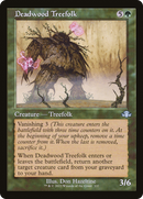 Deadwood Treefolk (Retro Frame) (DMR-337) [Dominaria Remastered] Foil