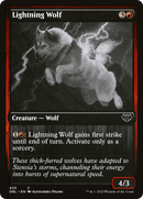 Lightning Wolf (DBL-435) [Innistrad: Double Feature] Foil