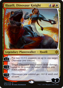 Huatli, Dinosaur Knight (XLN-285) [Ixalan]