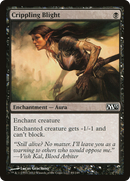 Crippling Blight (M13-085) [Magic 2013] Foil