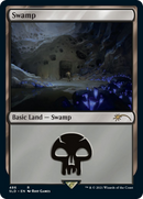 Swamp (Secret Lair x Arcane: Lands) (SLD-486) [Secret Lair Drop] Foil