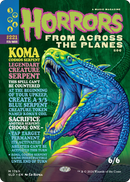 Koma, Cosmos Serpent (SLD-1765) (Borderless) [Secret Lair Drop]