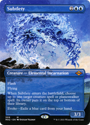 Subtlety (Borderless) (MH2-309) [Modern Horizons 2] Foil