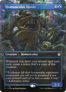Homunculus Horde (Borderless) (Mana Foil) (FDN-376) [Foundations] Foil