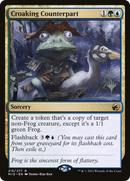 Croaking Counterpart (PPMID-215P) [Promo Pack: Innistrad: Midnight Hunt Promos] Foil