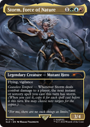 Storm, Force of Nature (SLD-1742) (Borderless) [Secret Lair Drop] Foil