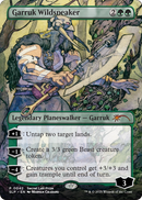 Garruk Wildspeaker (SLP-042) (Borderless) [Secret Lair Showdown] Foil
