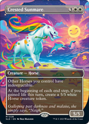 Crested Sunmare (SLD-1228) (Borderless) [Secret Lair Drop] Foil