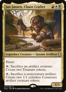 Jan Jansen, Chaos Crafter (CLB-277) [Commander Legends: Battle for Baldur's Gate] Foil