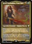 Jared Carthalion, True Heir (Foil Etched) (CMR-601) [Commander Legends] Etched Foil