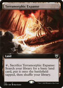 Terramorphic Expanse (Extended Art) (CMR-712) [Commander Legends]