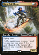 Kaza, Roil Chaser (Extended Art) (ZNR-367) [Zendikar Rising] Foil