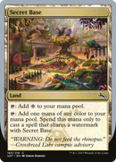 Secret Base (E) (UST-165) [Unstable] Foil