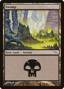 Swamp (MRD-295) [Mirrodin] Foil