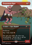 Treasonous Ogre (SLD-2007) (Borderless) [Secret Lair Drop]