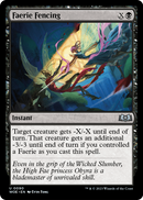 Faerie Fencing (WOE-090) [Wilds of Eldraine] Foil