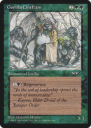 Gorilla Chieftain (4 Gorillas) (ALL-078) [Alliances]