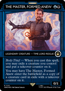 The Master, Formed Anew (Showcase) (Surge Foil) (WHO-1133) (Borderless) [Doctor Who] Foil