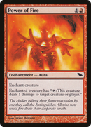 Power of Fire (SHM-101) [Shadowmoor] Foil