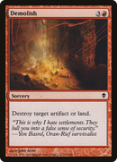 Demolish (ZEN-121) [Zendikar] Foil