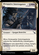 Persuasive Interrogators (Showcase) (MKM-345) [Murders at Karlov Manor] Foil