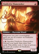 Vindictive Flamestoker (Extended Art) (ONE-388) [Phyrexia: All Will Be One] Foil