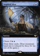 Inspired Idea (Extended Art) (VOW-360) [Innistrad: Crimson Vow] Foil