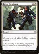 Raise the Alarm (CMR-041) [Commander Legends] Foil
