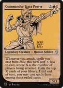 Commander Liara Portyr (Showcase) (CLB-418) [Commander Legends: Battle for Baldur's Gate] Foil