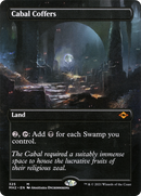 Cabal Coffers (Borderless) (MH2-325) [Modern Horizons 2] Foil