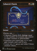Cabaretti Charm (Gilded Foil) (SNC-365) (Showcase) [Streets of New Capenna] Foil
