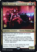 Judith, Carnage Connoisseur (PRE-210) [Murders at Karlov Manor Promos] Foil