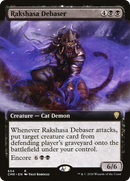 Rakshasa Debaser (Extended Art) (CMR-654) [Commander Legends] Foil