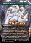 Doubling Season (Anime Borderless) (WOT-081) [Wilds of Eldraine: Enchanting Tales]