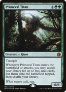 Primeval Titan (IMA-183) [Iconic Masters] Foil